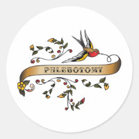 Swallow and Scroll with Phlebotomy