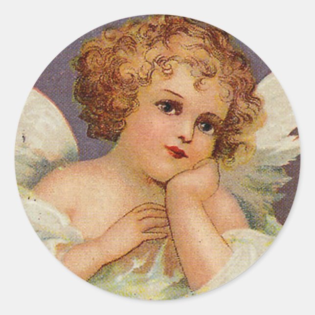 Sticker Rond Sweet Angel (Devant)
