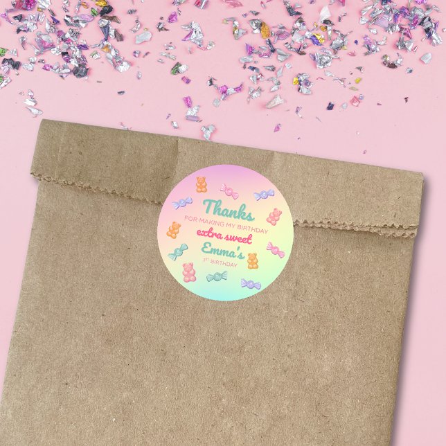 Sticker Rond Sweet One  (Créateur téléchargé)