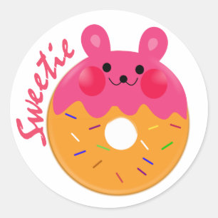 Sticker Rond Sweetie