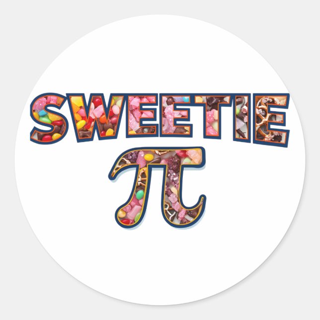 Sticker Rond Sweetie Pi : Le rêve de Candy Lover ! (Devant)