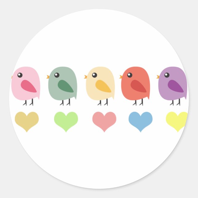 Sticker Rond SweetTweet (Devant)