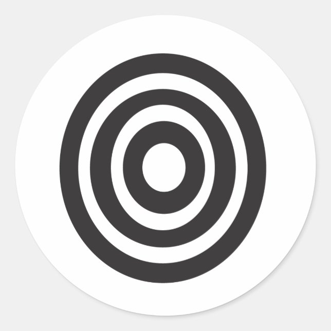 Sticker Rond Symbole Adinkra (Devant)