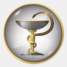 Symbole de la médecine serpent