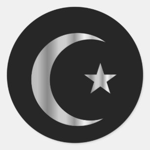 Sticker Rond Symbole de l'Islam