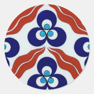 Sticker Rond Symbole de puissance/Chin-teh-mA-nee