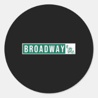 Symbole du théâtre musical de Broadway Street