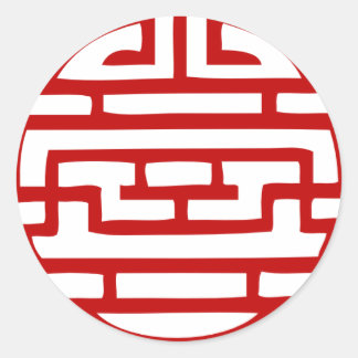 Sticker Rond Symbole japonais