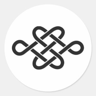 Sticker Rond SYMBOLE KAMON Crest de la famille japonaise