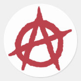 Stickers sur le thème Anarchiste