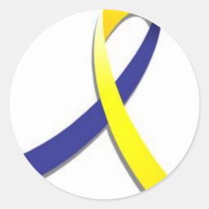 Sticker Rond Syndrome de Down