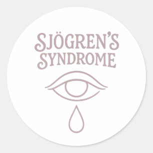 Sticker Rond syndrome de sjogrens
