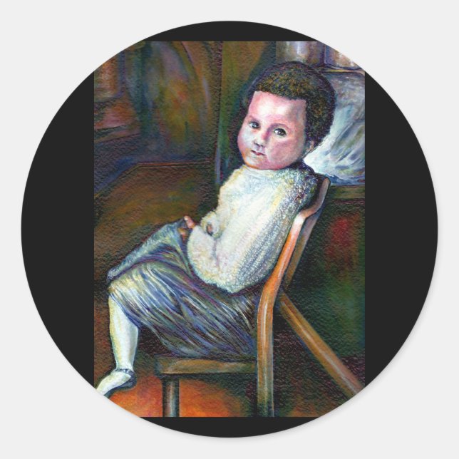Sticker Rond Synésie (Devant)