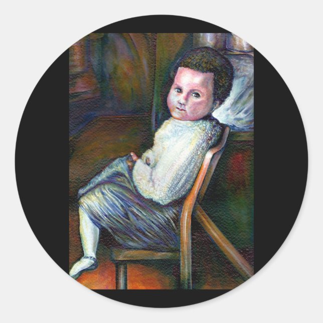 Sticker Rond Synésie (Devant)