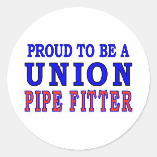 STICKER ROND SYNTHÈSE PIPE FITTER