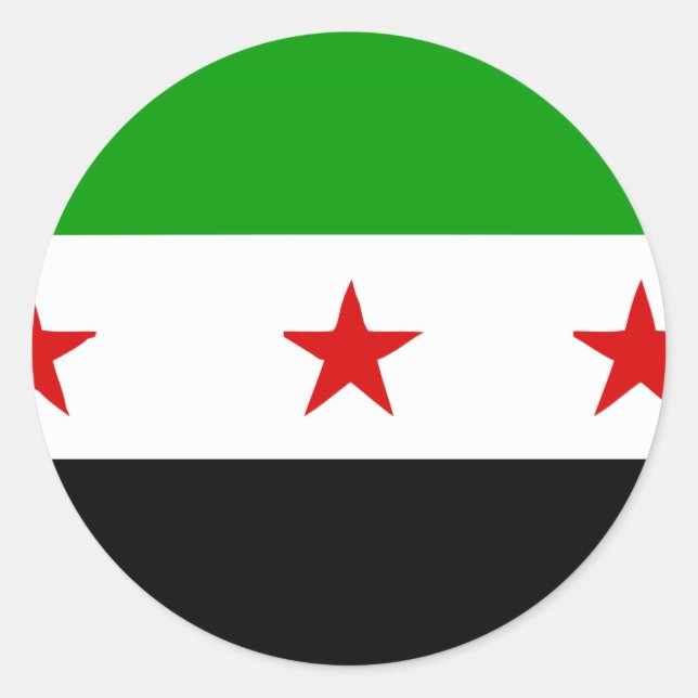 Sticker Rond syrie (Devant)