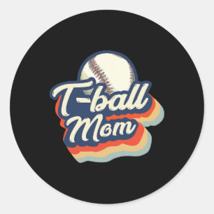 Sticker Rond T Ll Vie de Maman Vintage Teell Maman Doucelll Mam