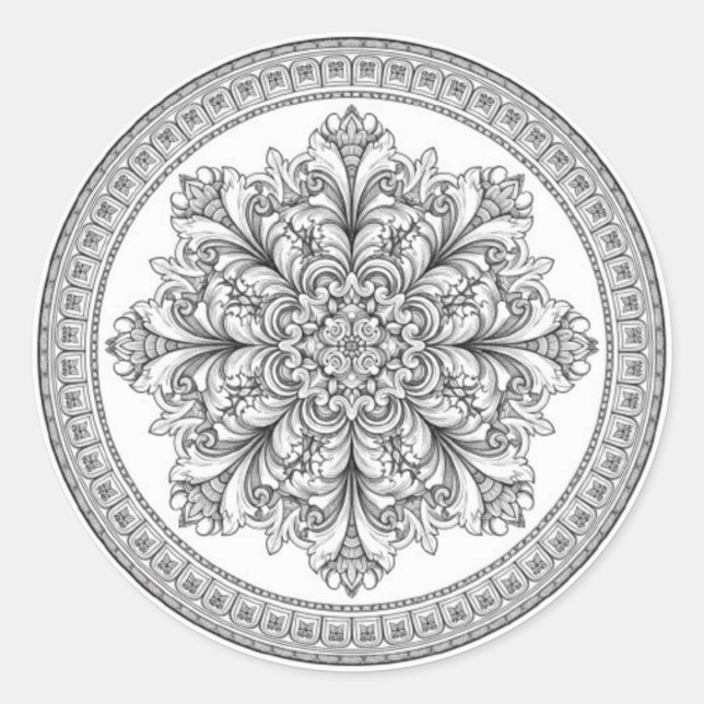 Sticker Rond T-Shirt (Devant)