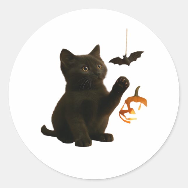 Sticker Rond T-Shirt classique en forme de charrette et de lant (Devant)