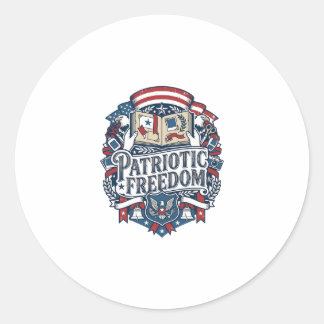 Sticker Rond T-shirt graphique vectoriel pour scrapbookeur patr