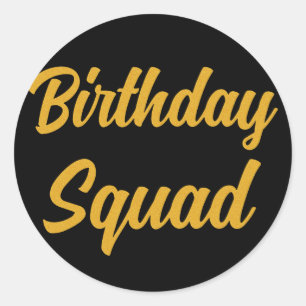 Sticker Rond T-shirts de peloton d'anniversaire