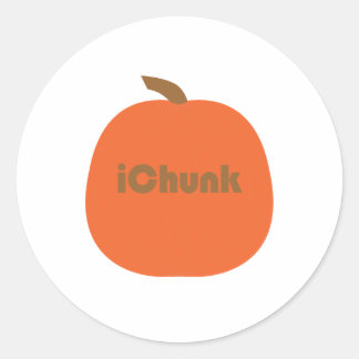 Sticker Rond t-shirts et cadeaux citrouille
