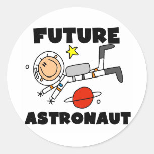 Sticker Rond T-shirts et cadeaux futurs astronautes