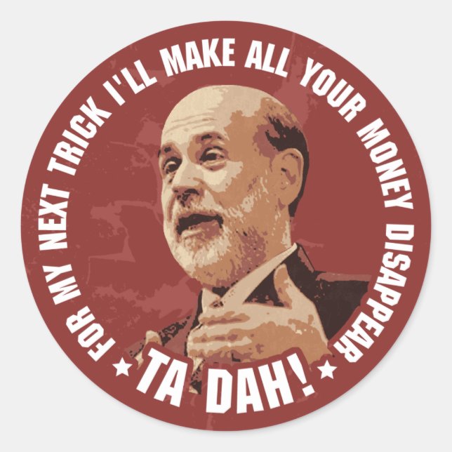 Sticker Rond Ta Dah ! (Devant)