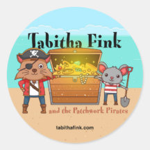 Tabitha Fink et l'autocollant de pirates de