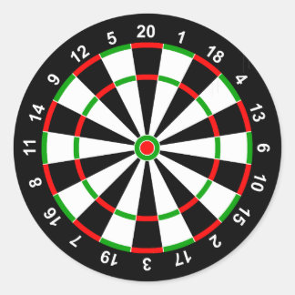 Sticker Rond Tableau