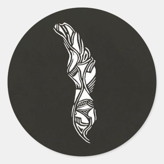 Sticker Rond Tableau de bord (Devant)