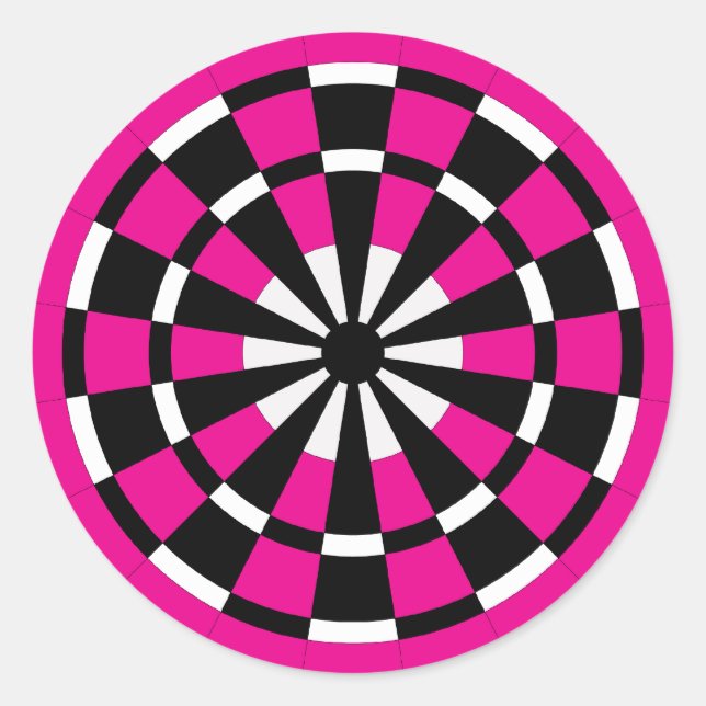 Sticker Rond Tableau de bord du mode (Devant)