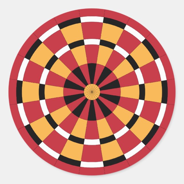 Sticker Rond Tableau de bord du mode (Devant)
