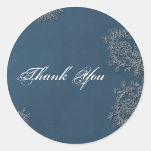 Sticker Rond Tableau de bord et dentelle Vintage Personnalisa