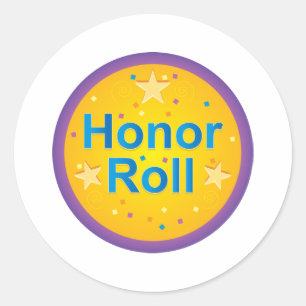 Sticker Rond tableau d'honneur