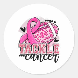 Sticker Rond Tackbyll Pink Ribbon Cancer du sein Prix