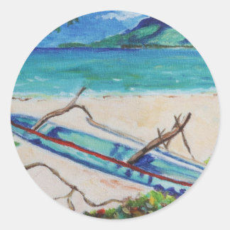 Sticker Rond Tahiti Oudéclenchement