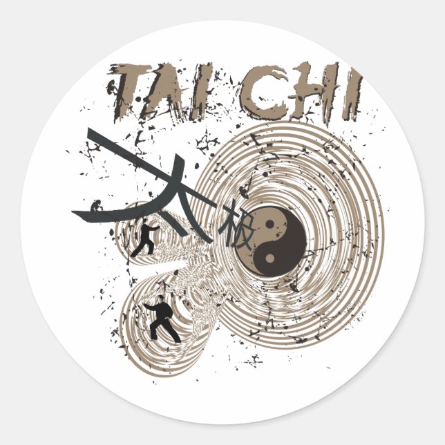 Sticker Rond Tai Chi (Devant)