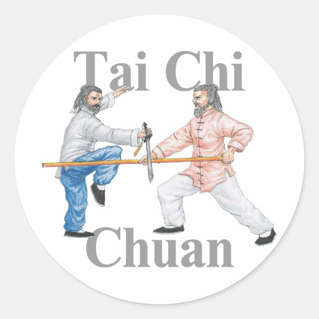 Sticker Rond Tai Chi Chuan (Devant)