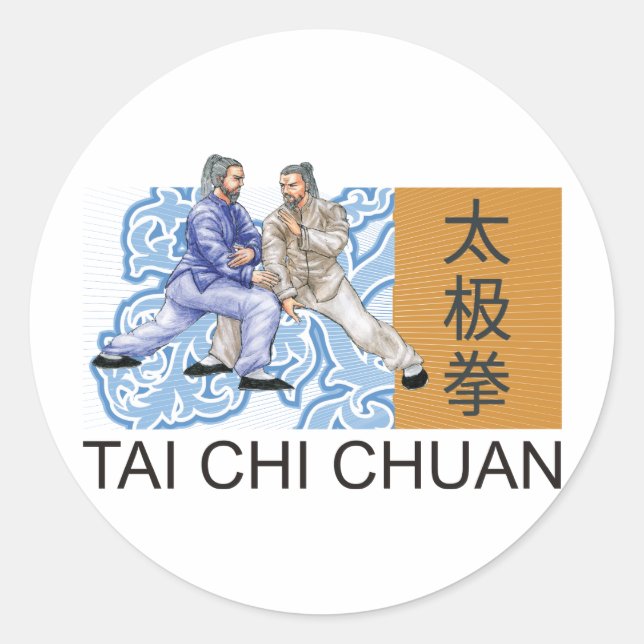 Sticker Rond T'ai Chi Chuan (Devant)