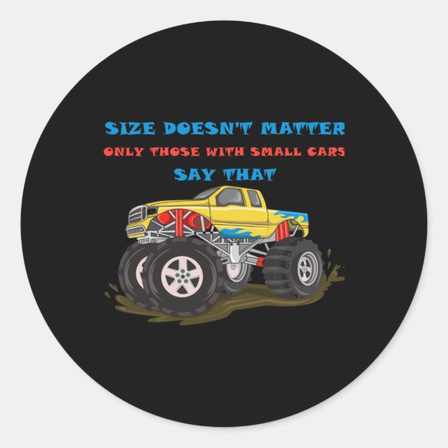 Sticker Rond Taille non (Devant)