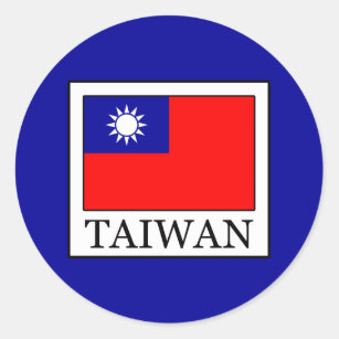 Sticker Rond Taïwan