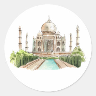 Sticker Rond Tajmah
