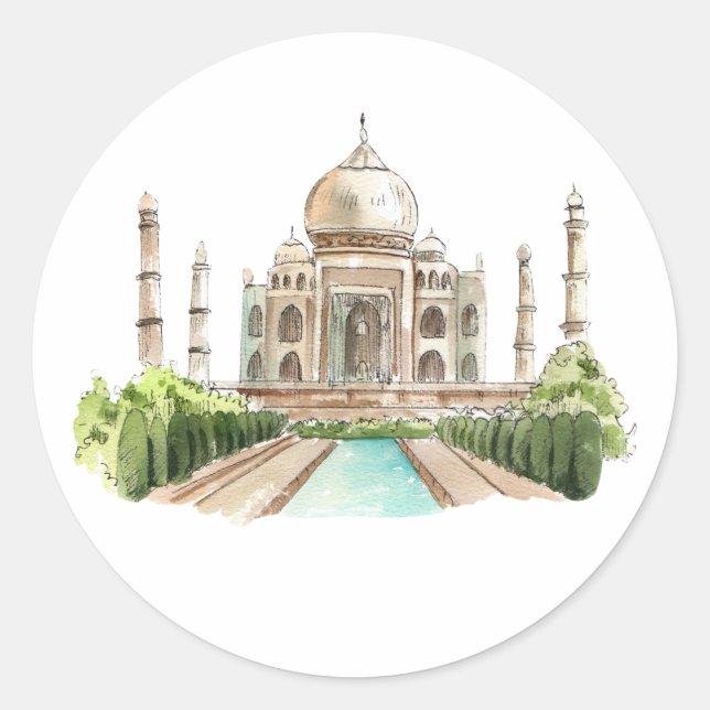 Sticker Rond Tajmah (Devant)