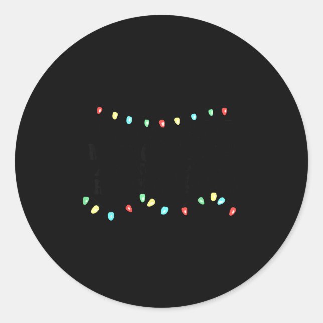 Sticker Rond Take Me To Eat Mexican Food And To Look At Christm (Devant)