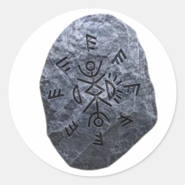 Sticker Rond Talisman de la série télévisée (Devant)
