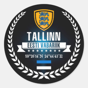 Sticker Rond Tallinn