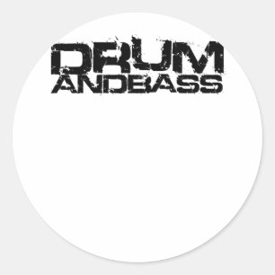 Sticker Rond Tambour et basse