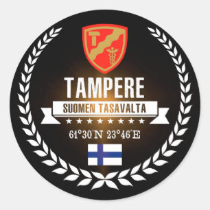 Sticker Rond Tampere