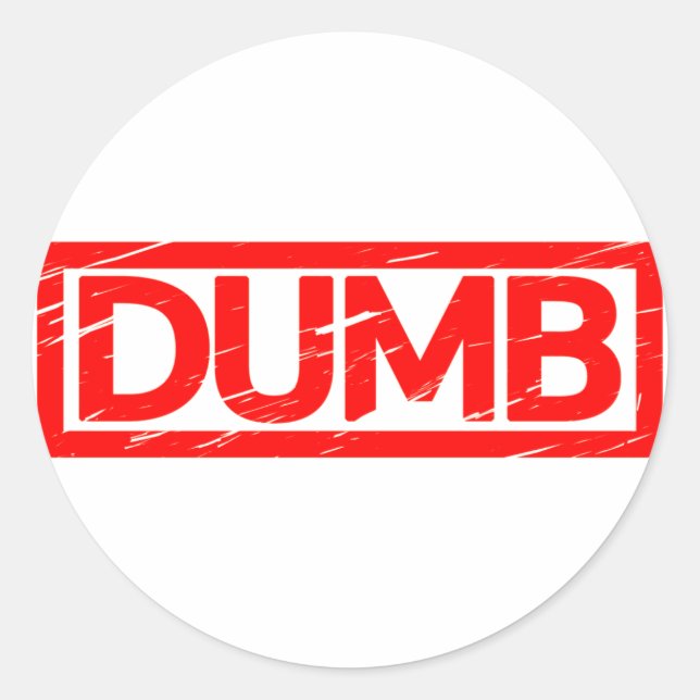 Sticker Rond Tampon (Devant)